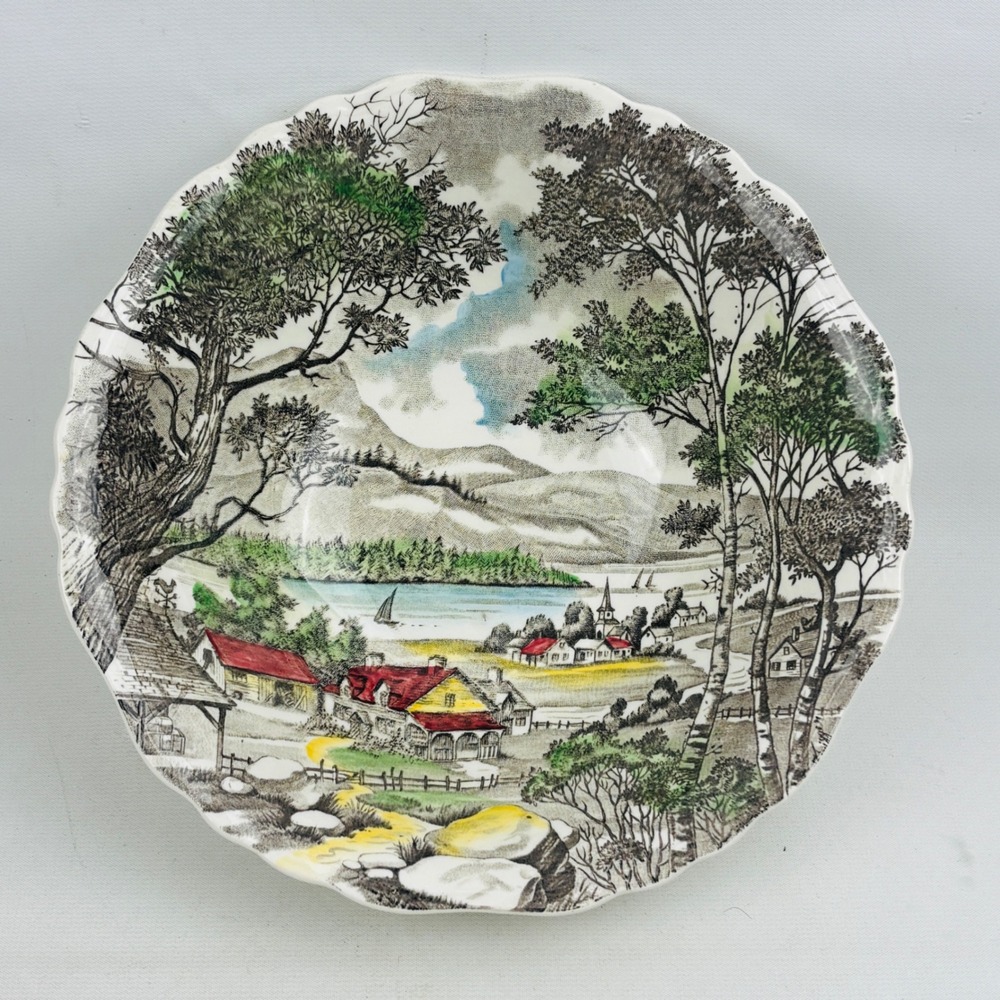 J&G Meakin Welcome Home 8" Round Vegetable Serving Bowl English Staffordshire